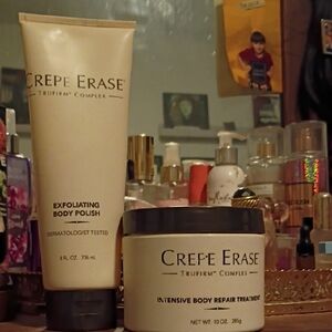 Exfoliating Body Polish and Intensive Body Repair Treatment Set